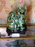 Chinesisches Porzellan: Katze