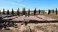 Archäologische Grabungsstätte der römischen Villa von Las Musas