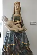Madonna mit Kind-Plastik, um 1400