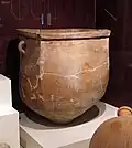 Badewanne aus einem Wohnhaus der Unterstadt