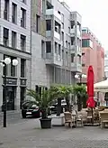 Museumsquartier vom Böttchergäßchen aus
