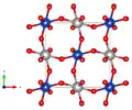 mit Blickrichtung parallel zur c-Achse