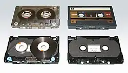 Aufbau einer Kompaktkassette