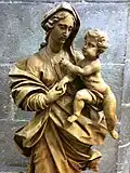 Muttergottes, Lindenholz um 1725, Museum Schnütgen Köln