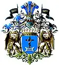 Freiherrnwappen von 1898 im Österreichischen Staatsarchiv
