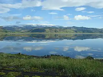 Mýrdalsjökull mit Katla im Sommer