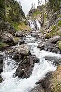 Little Firehole River an den Mystic Falls