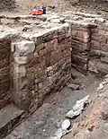 Fundament eines mutmaßlichen Vierungspfeilers