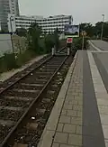 Gleis 1 mit Prellbock
