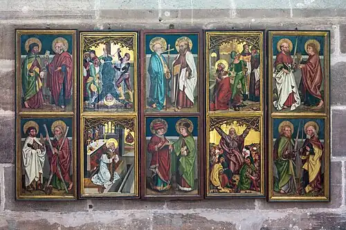 Harsdörfer Altar in der Lorenzkirche, Hans Traut der Jüngere, um 1490–95