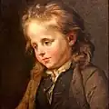 Pierre-Alexandre Wille, Porträt eines Jungen, 1837
