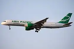 Boeing 757-200PF der Asia Pacific Airlines