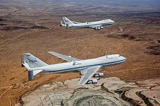 Die SCAs 905 (vorn) und 911 (hinten) bei einem Kontroll- und Trainingsflug