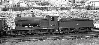 NBR-Klasse S Nr. 473 als BR Nr. 64599 (1965)