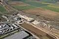 Erdarbeiten für den Tunnel (November 2015)