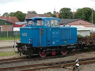 Lok 01 der neg in Niebüll (240&nbsp;B, neue Führerhausbauform)