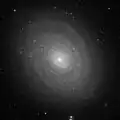Aufnahme mithilfe des Hubble-Weltraumteleskops