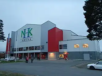 Die SCA Arena mit altem Namen im September 2016