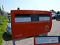 Niederländischer Zweifach-Postbriefkasten mit Sonntagsleerung[16]