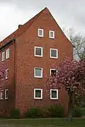 ERP-Haustyp B in der Stegerwaldstraße in der Böcklersiedlung Neumünster