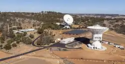 New Norcia Station mit allen Antennen