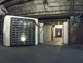 Panzertür des Cheyenne Mountain Operations Center