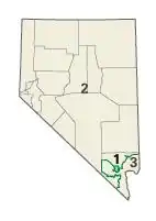 Nevada: Kongress-Wahlkreise