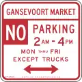 Nicht parken, mit individuellen Einschränkungen (New York City)