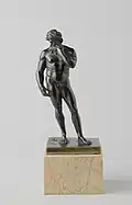 Bronzefigur des Pluto