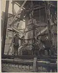 Demontage von Naatje am 8. April 1914