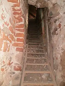 Treppe im Mauerwerk