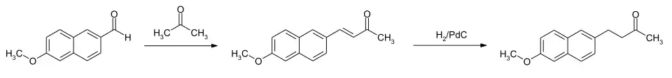 Synthese von Nabumeton