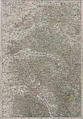 Groszwardein (N 47°; O 39° 35') um 1892 (Aufnahmeblatt der Franzisco-Josephinischen Landesaufnahme)