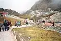 Nathu La nahe der chinesisch-indischen Grenze