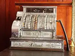 Ein Kasse der Firma National Cash Register
