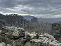 Breite-Kluft-Aussicht