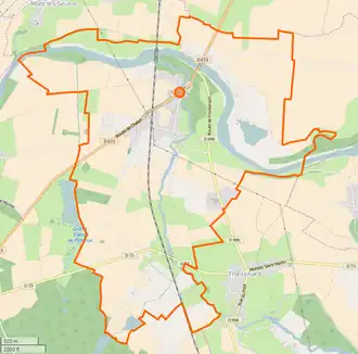 Karte von Navilly