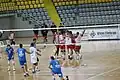 Volleyballspiel zwischen Nea Salamina Famagusta VC und Anorthosis Famagusta VC