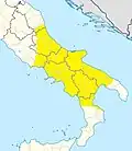 Die mittel- und süditalienischen Dialekte (dialetti italiani meridionali intermedi)