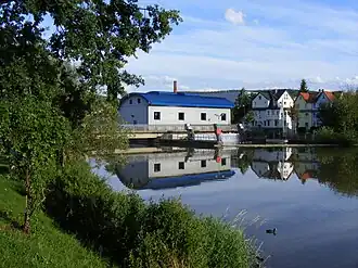 Flusskraftwerk Tübinger Straße