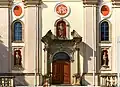 Portal der Stadtpfarrkirche (2009)