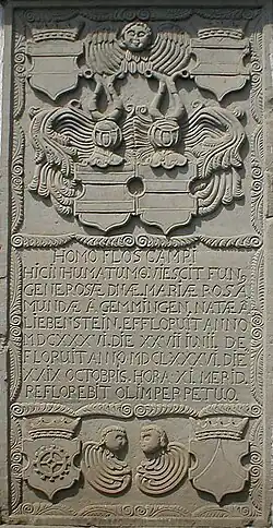 Gemmingen-Epitaph bei der ev. Kirche