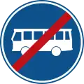 F14: Ende des Busfahrstreifens