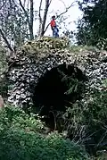 Bachgrotte aus Ziegeleiausschuss Schloss Neetzow