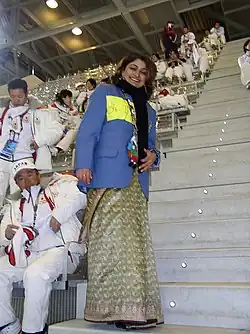 Neha Ahuja bei den Olympischen Winterspielen 2006