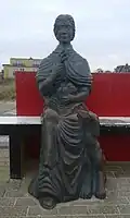 Nehalennia-Skulptur in Domburg