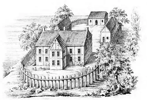 Gut Nehmten um 1862