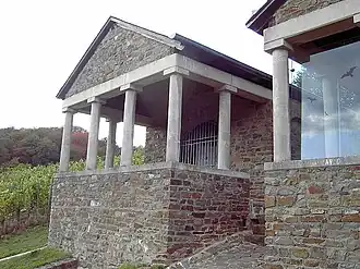 Rekonstruierte Schutztempel
