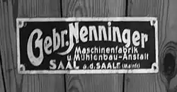 Firmenschild
