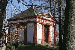Gräfliches Erbbegräbnis auf dem Friedhof